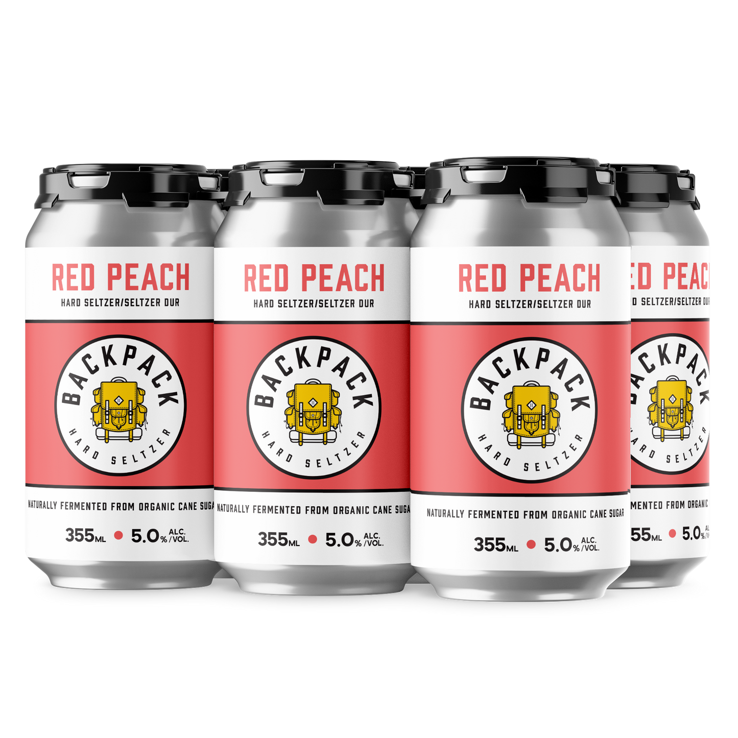 Backpack Red Peach Seltzer | 355ml Can - Single