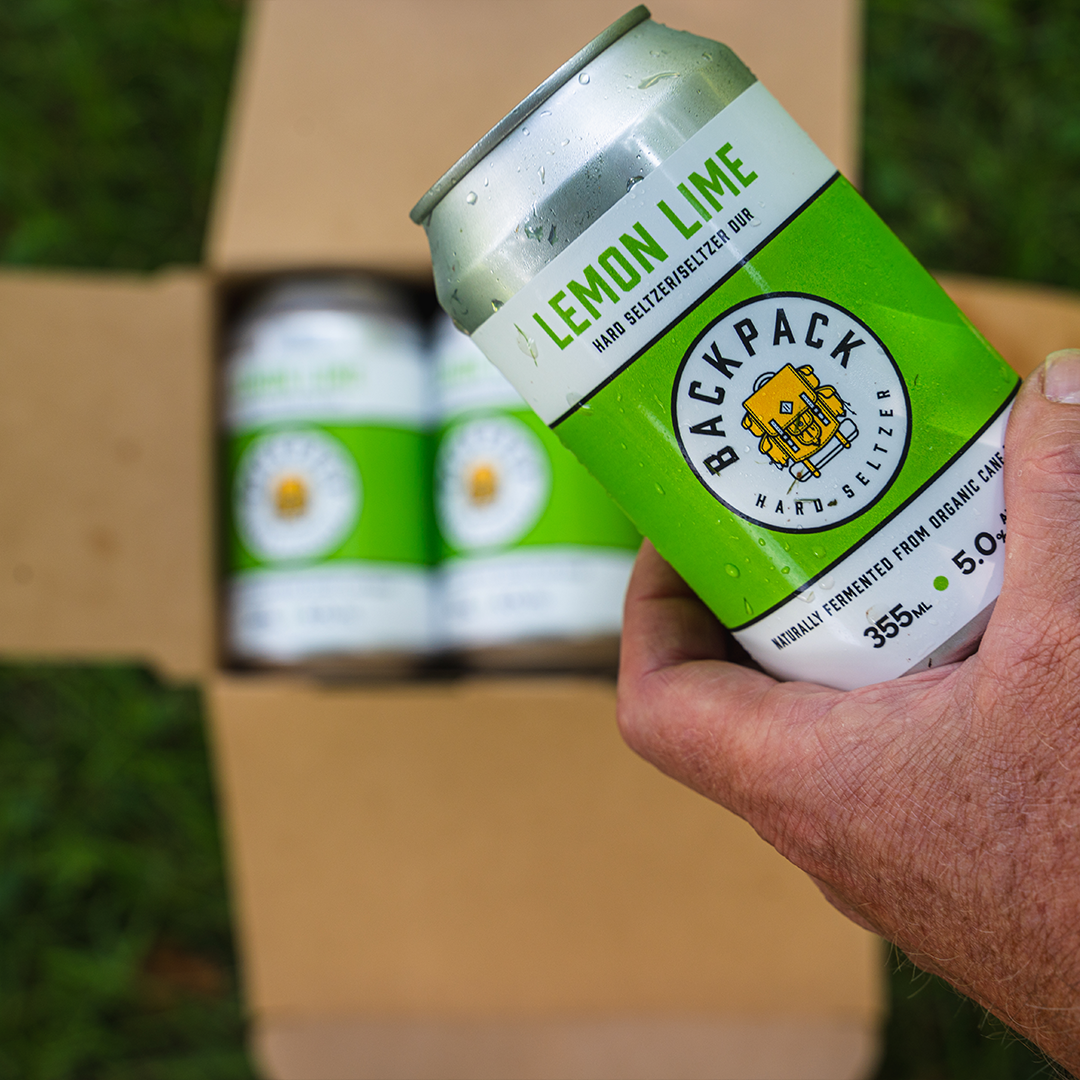 Backpack Lemon Lime 12 Pack Box | 355ml Can x 12