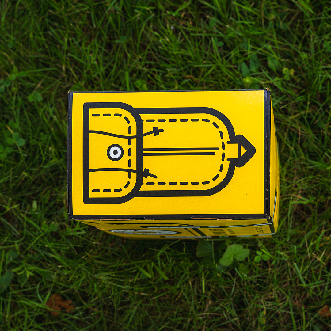 Backpack Lemon Lime 12 Pack Box | 355ml Can x 12
