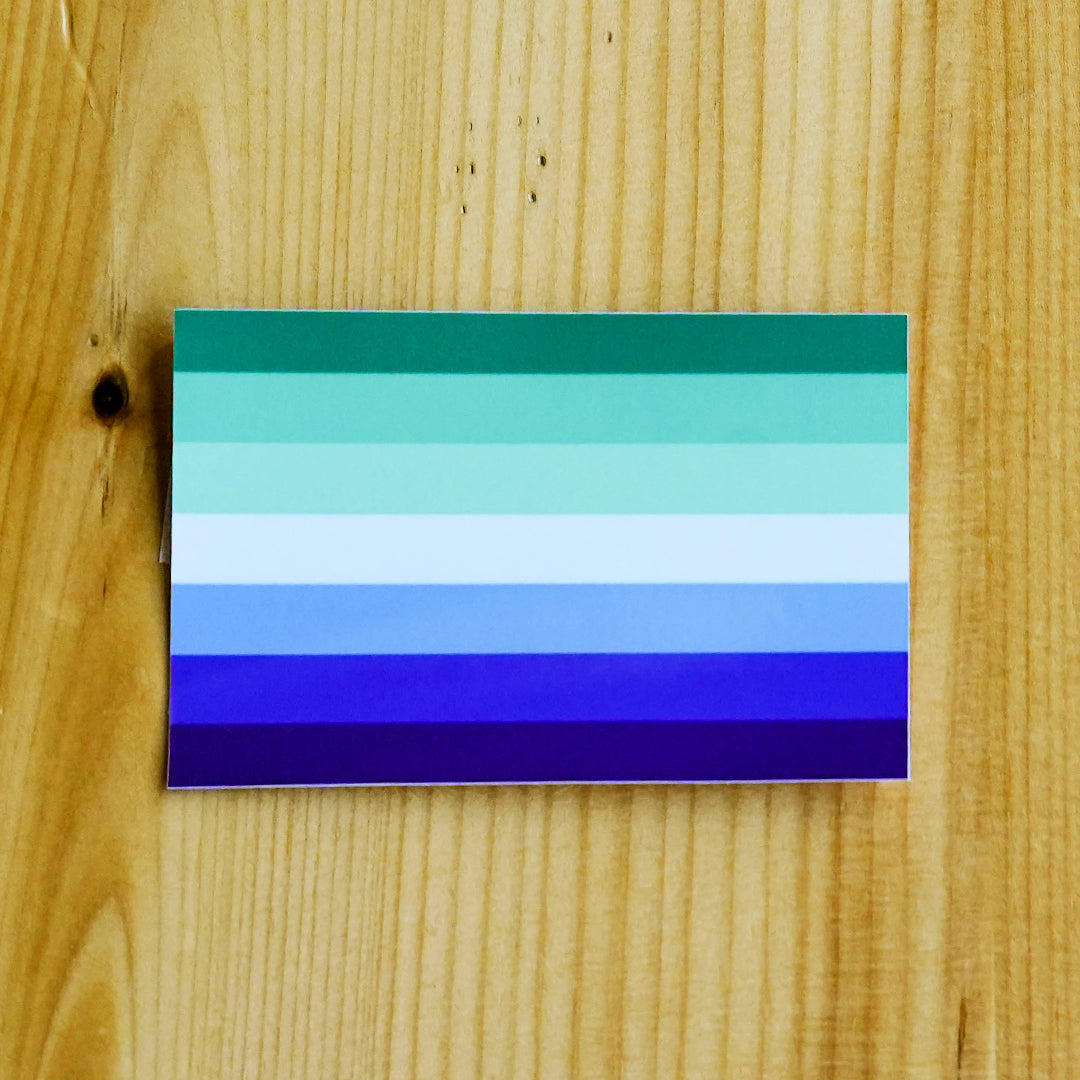 Pride Flag Decals 4" x 2.75"