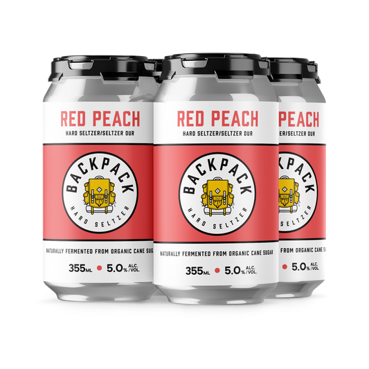 Backpack Red Peach Seltzer | 355ml Can - Single