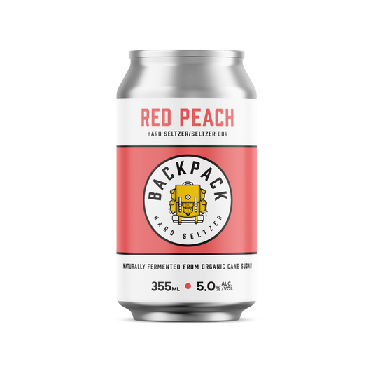 Backpack Red Peach Seltzer | 355ml Can - Single