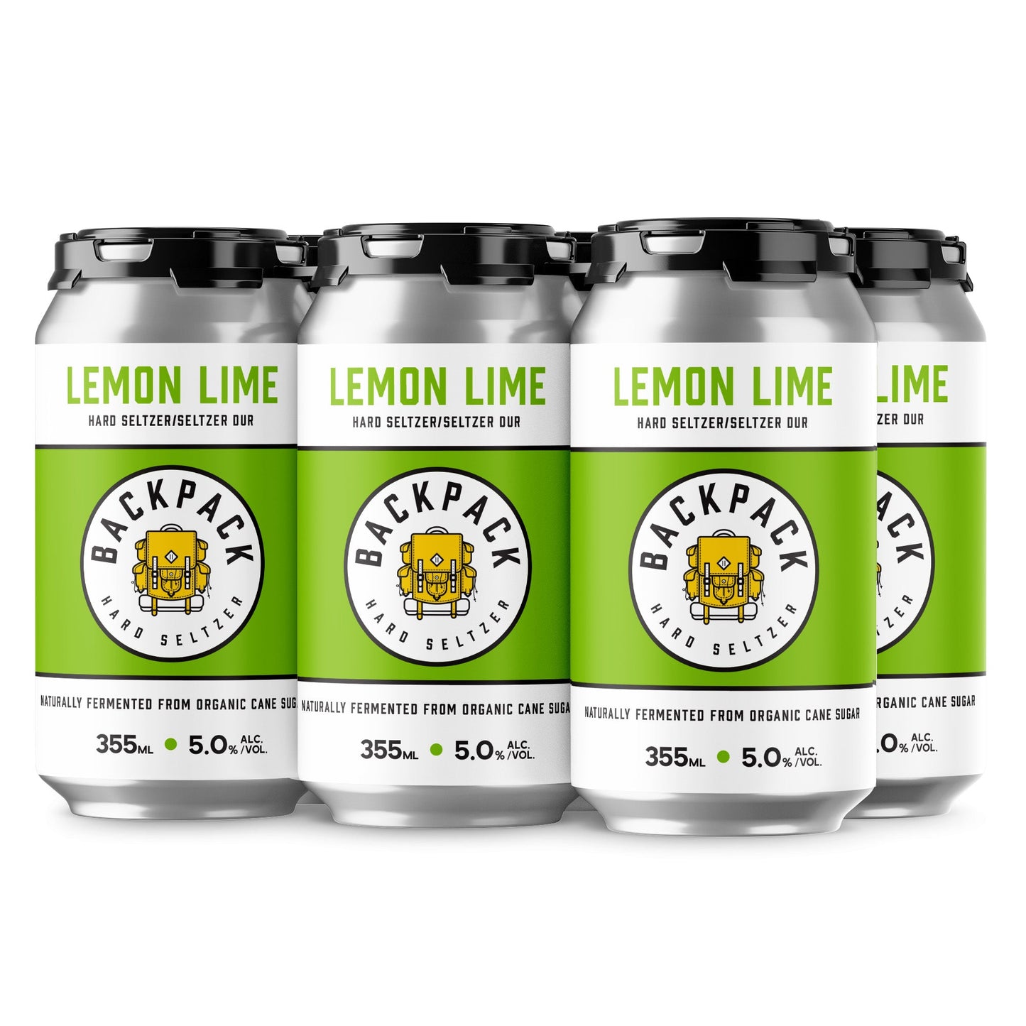 Backpack Lemon Lime Seltzer | 355ml Can - Single