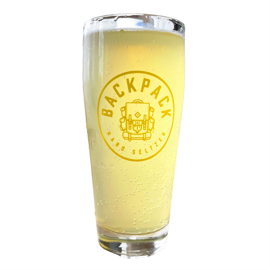 16 oz Backpack Seltzer Glass